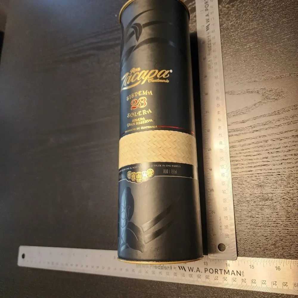 ZACAPA Cylinder Presentation Package